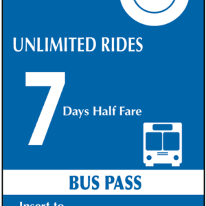 7 Day Half Fare Pass