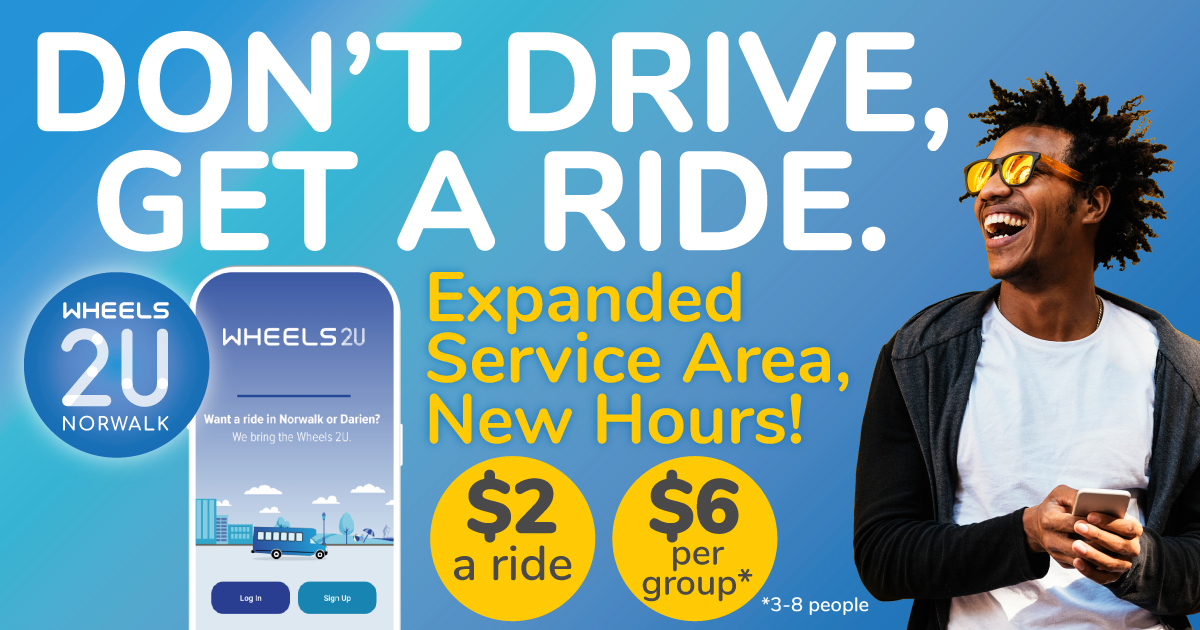 Don't Drive, Get a Ride. We Bring the Wheels 2U. Epanded Service Area, New Hours!